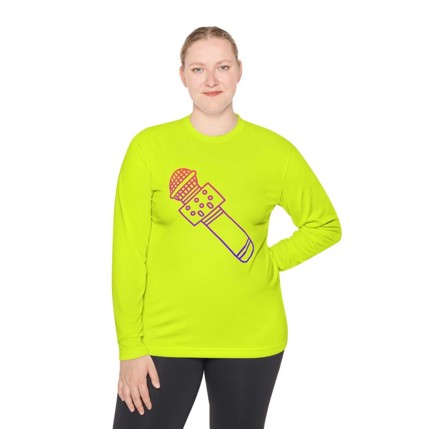 Lightweight Long Sleeve Tee: Music #1