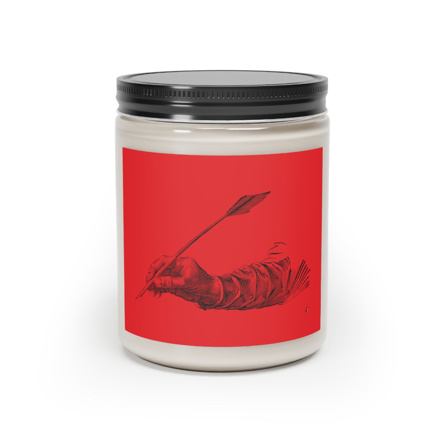 Scented Candle, 9oz: Writing Red