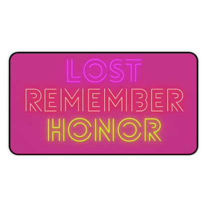 Desk Mat: Lost Remember Honor Pink