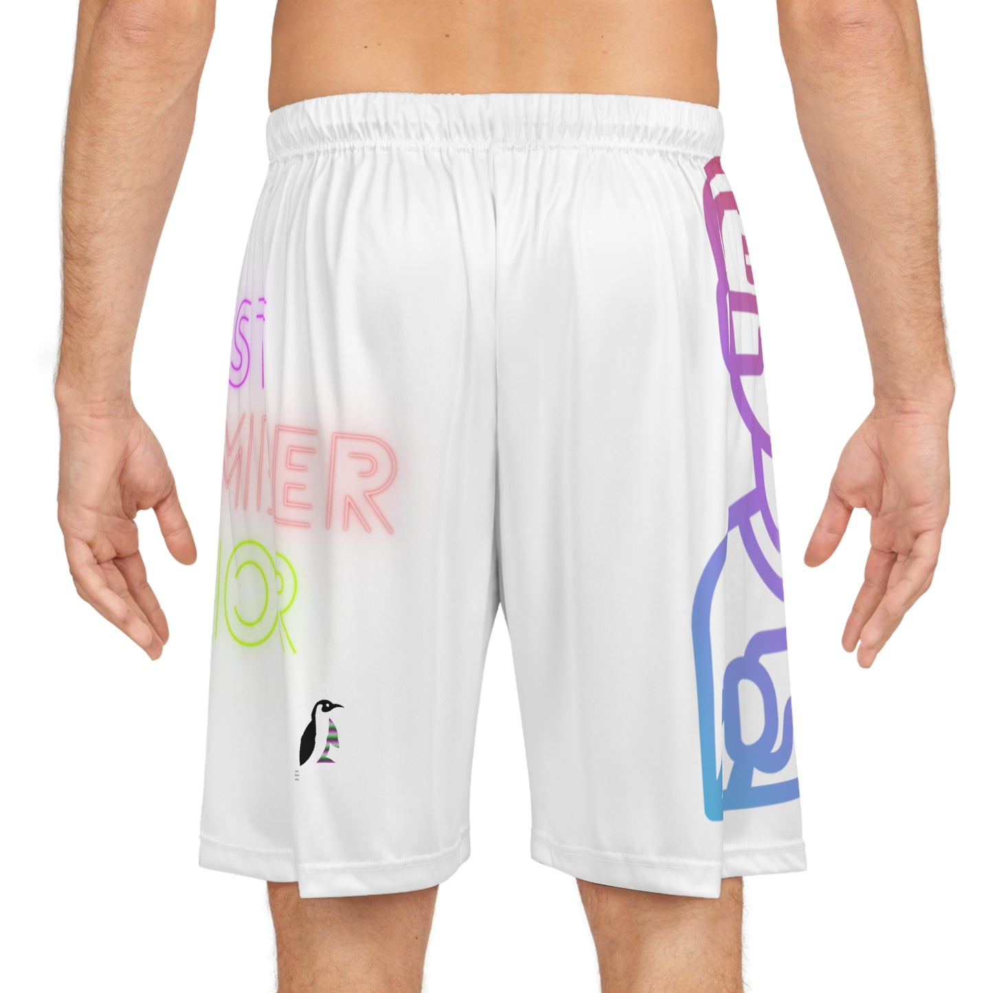 Basketball Shorts: Gaming White