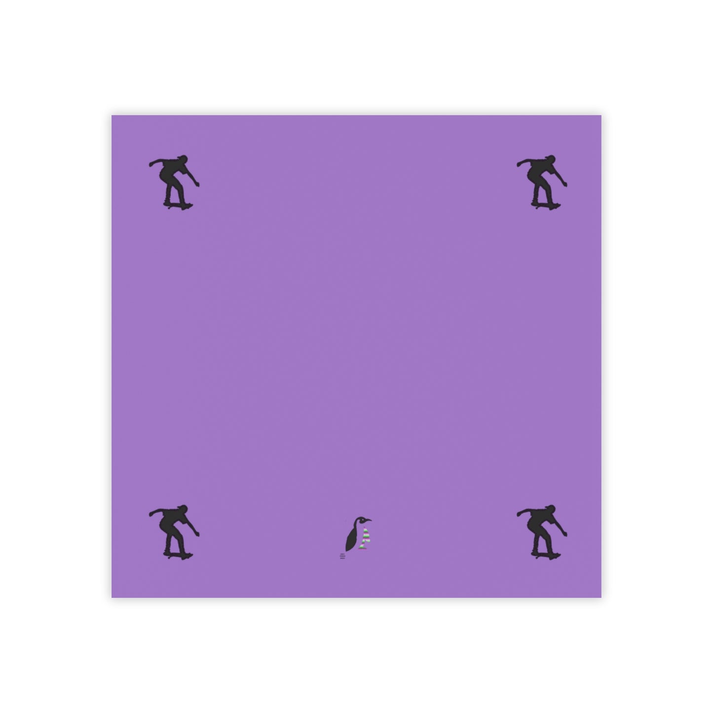 Post-it® Note Pads: Skateboarding Lite Purple