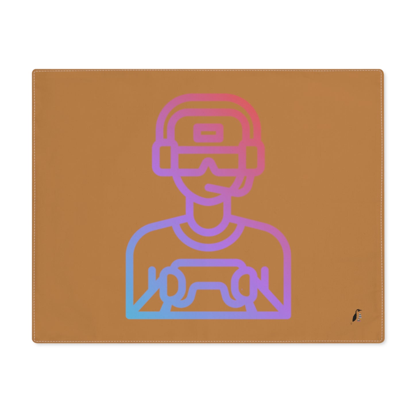 Placemat, 1pc: Gaming Lite Brown