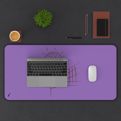 Desk Mat: Volleyball Lite Purple