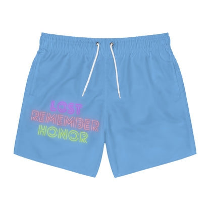 Swim Trunks: Lost Remember Honor Lite Blue