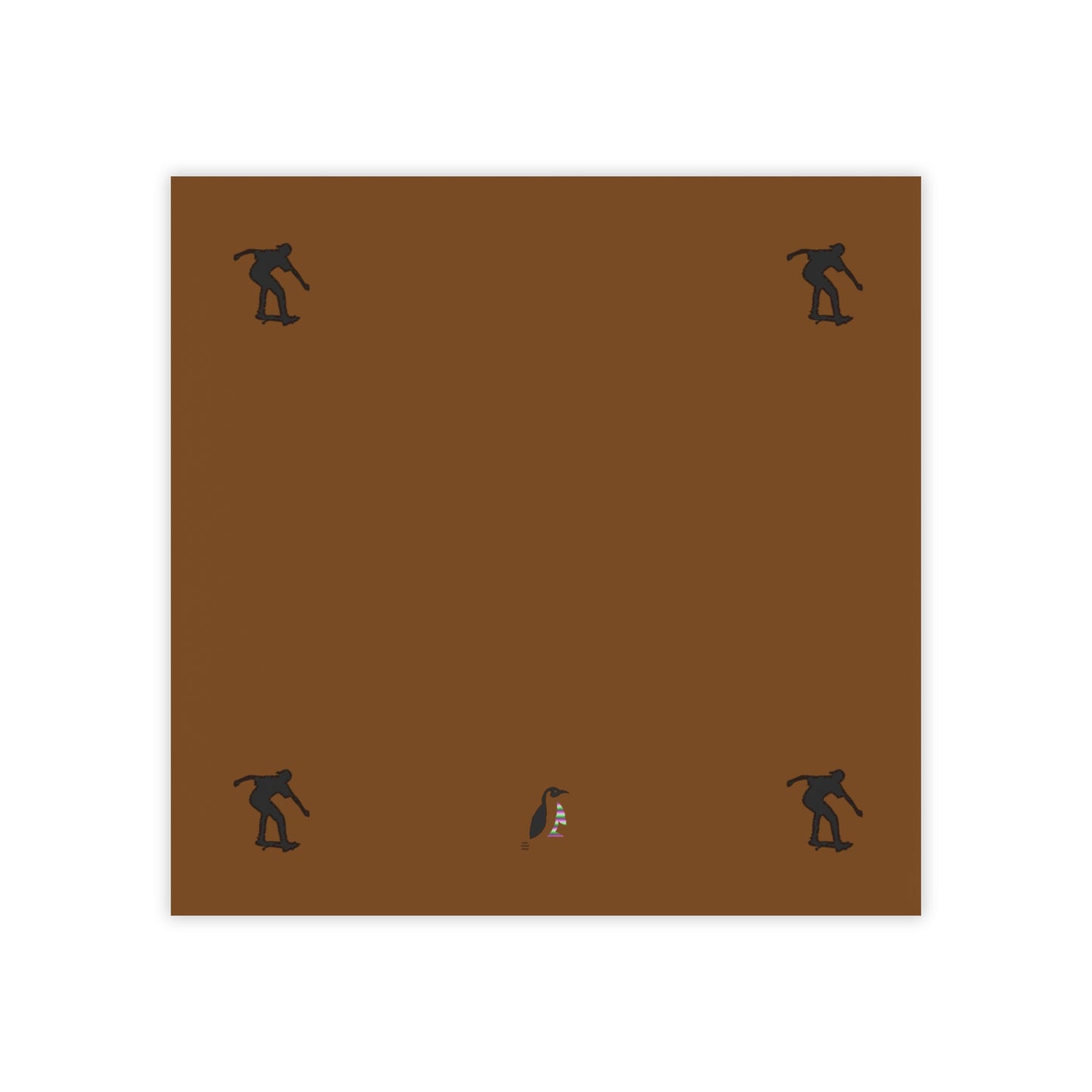 Post-it® Note Pads: Skateboarding Brown