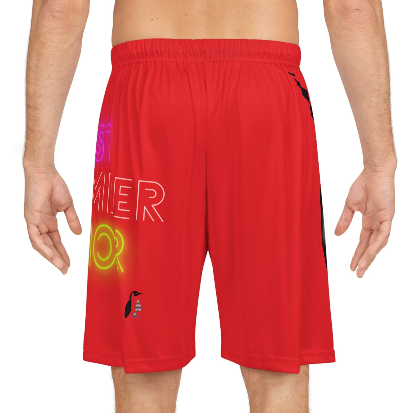 Basketball Shorts: Dance Red