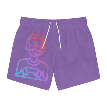 Swim Trunks: Gaming Lite Purple