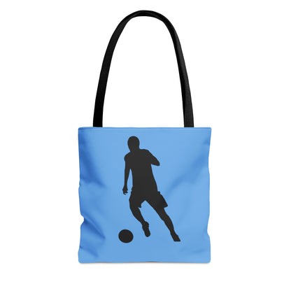 Tote Bag: Soccer Lite Blue