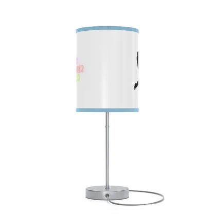 Lamp on a Stand, US|CA plug: Baseball White