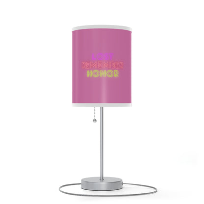 Lamp on a Stand, US|CA plug: Basketball Lite Pink