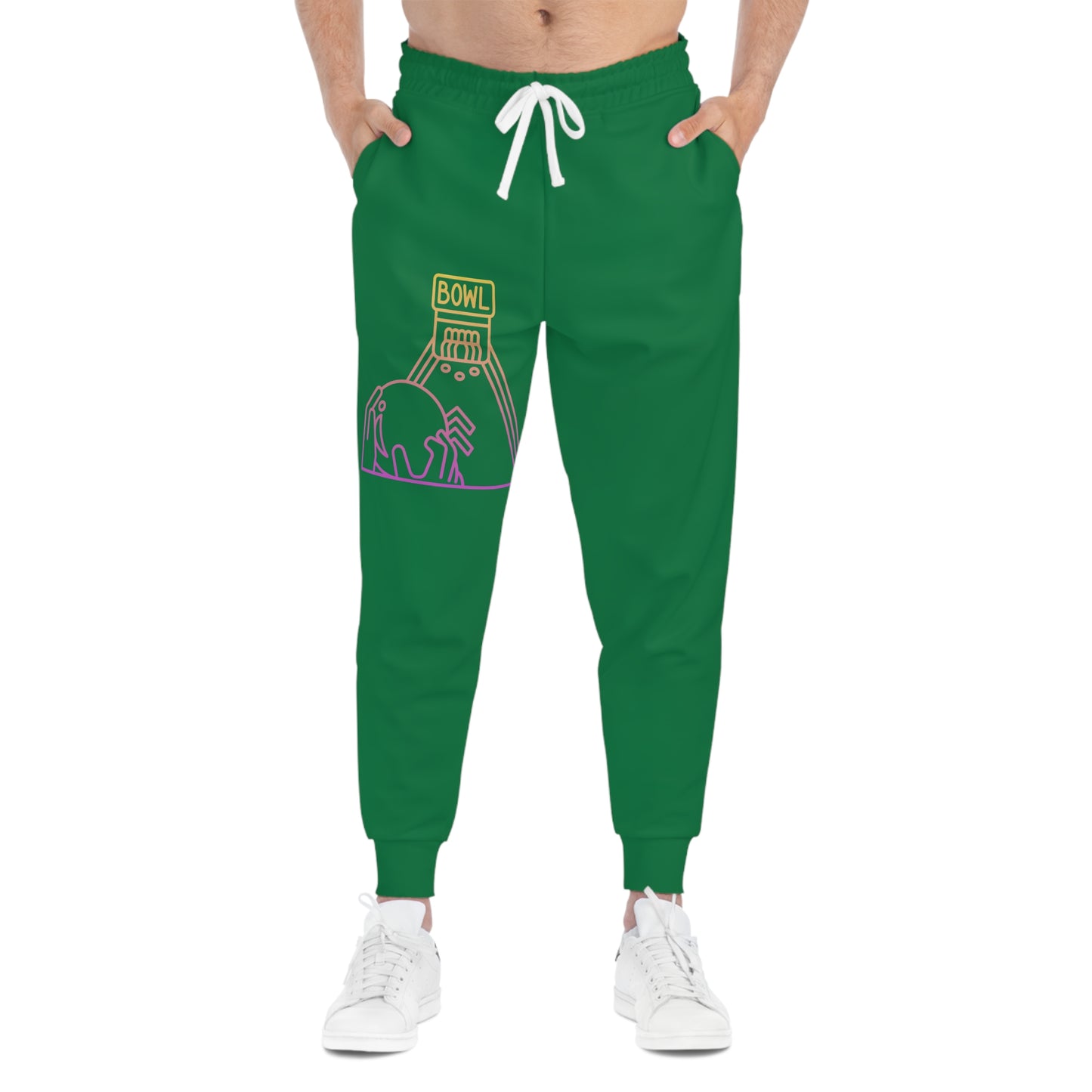 Athletic Joggers: Bowling Dark Green