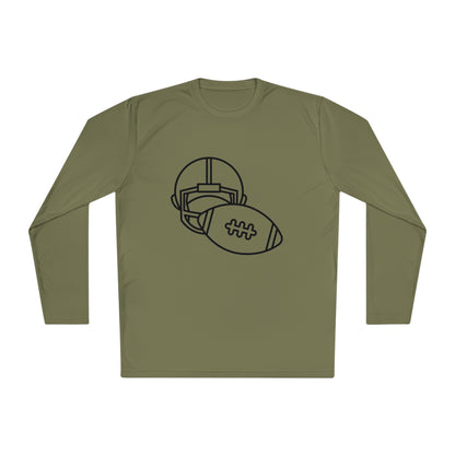 Lightweight Long Sleeve Tee: Football #1