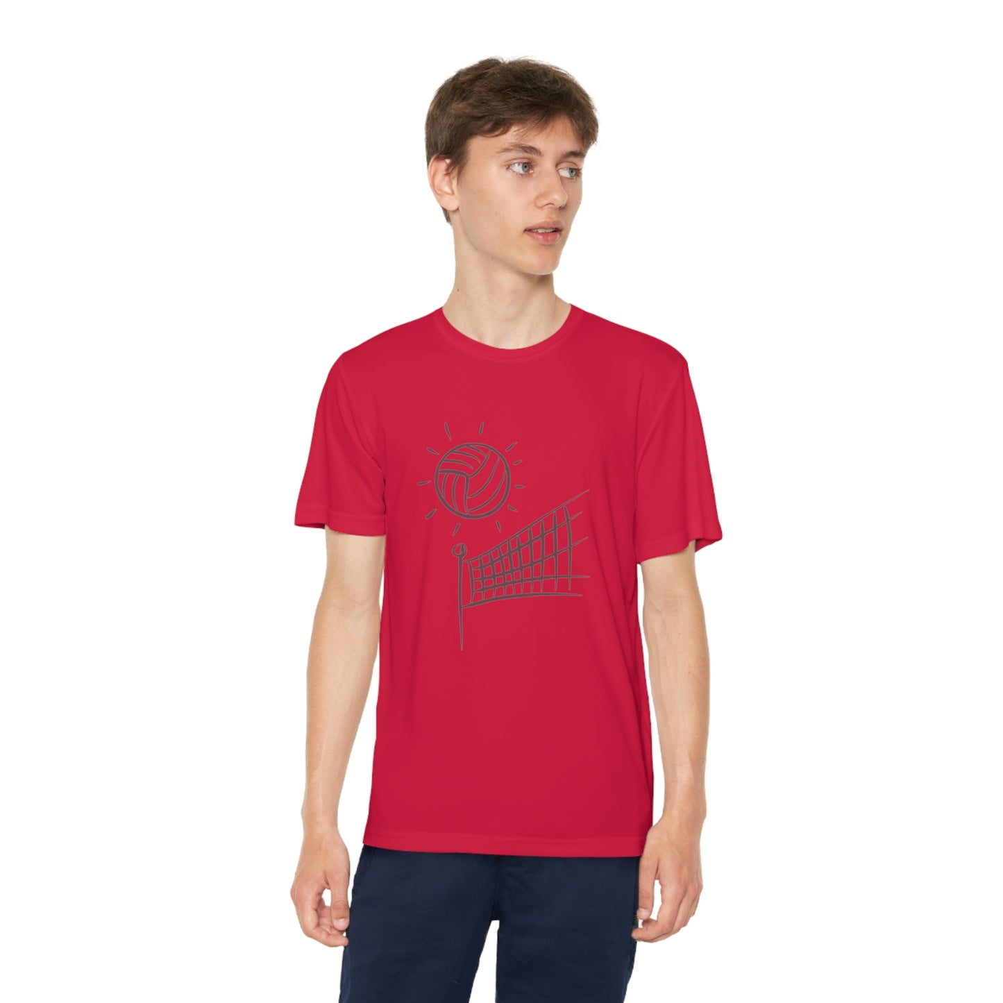 Youth Competitor Tee #2: Volleyball 