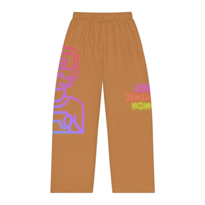 Women's Pajama Pants: Gaming Lite Brown