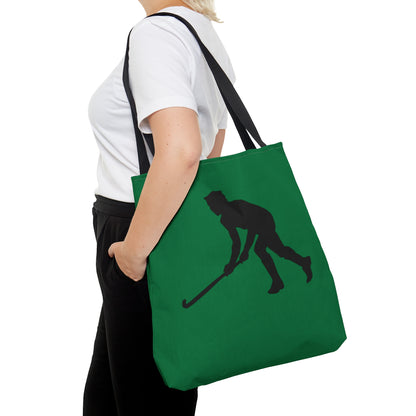 Tote Bag: Hockey Dark Green