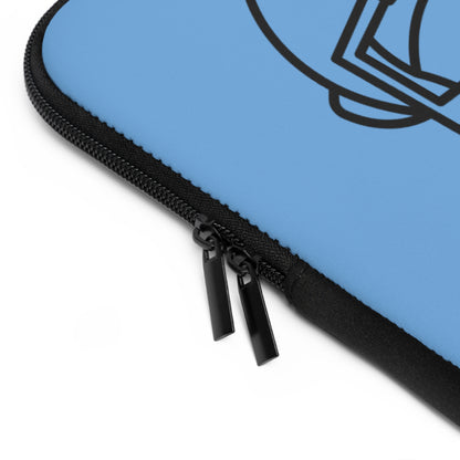 Laptop Sleeve: Football Lite Blue