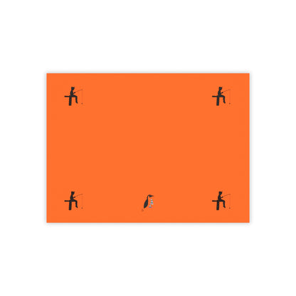 Post-it® Note Pads: Fishing Orange