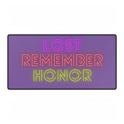 Desk Mats: Lost Remember Honor Lite Purple