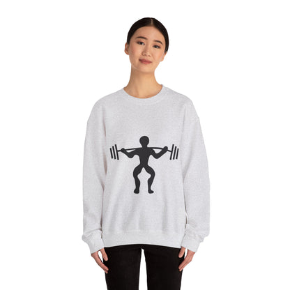 Heavy Blend™ Crewneck Sweatshirt: Weightlifting #1