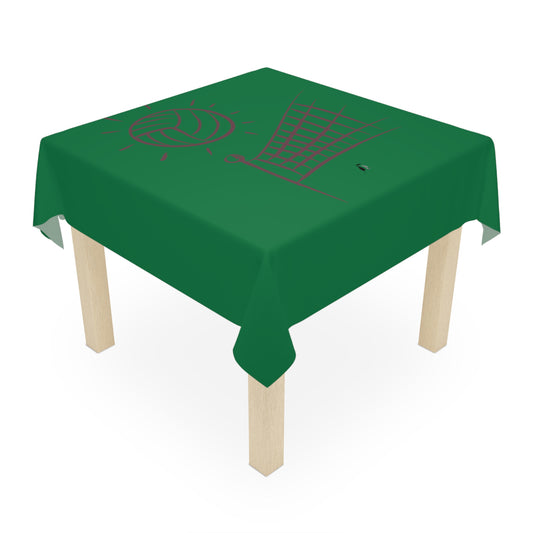 Tablecloth: Volleyball Dark Green