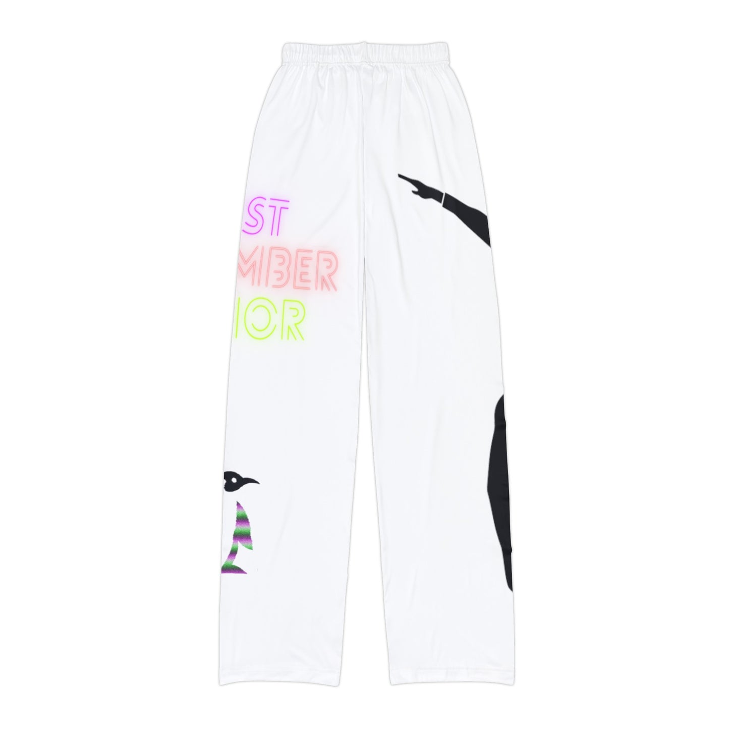 Kids Pajama Pants: Dance White