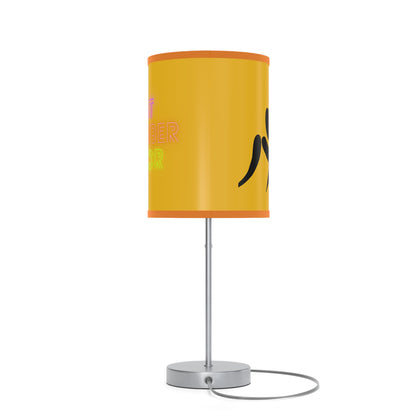 Lamp on a Stand, US|CA plug: Wrestling Yellow