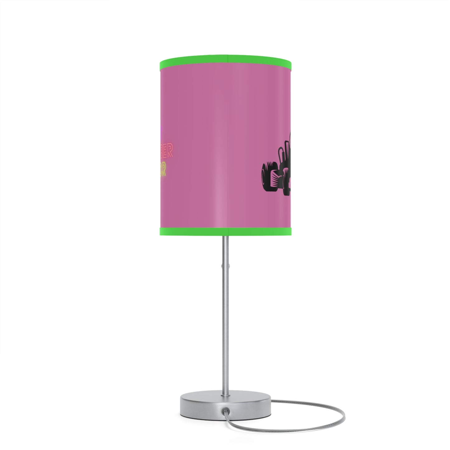 Lamp on a Stand, US|CA plug: Racing Lite Pink