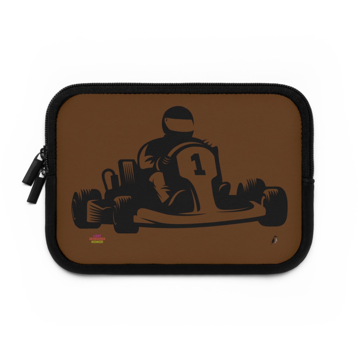 Laptop Sleeve: Racing Brown