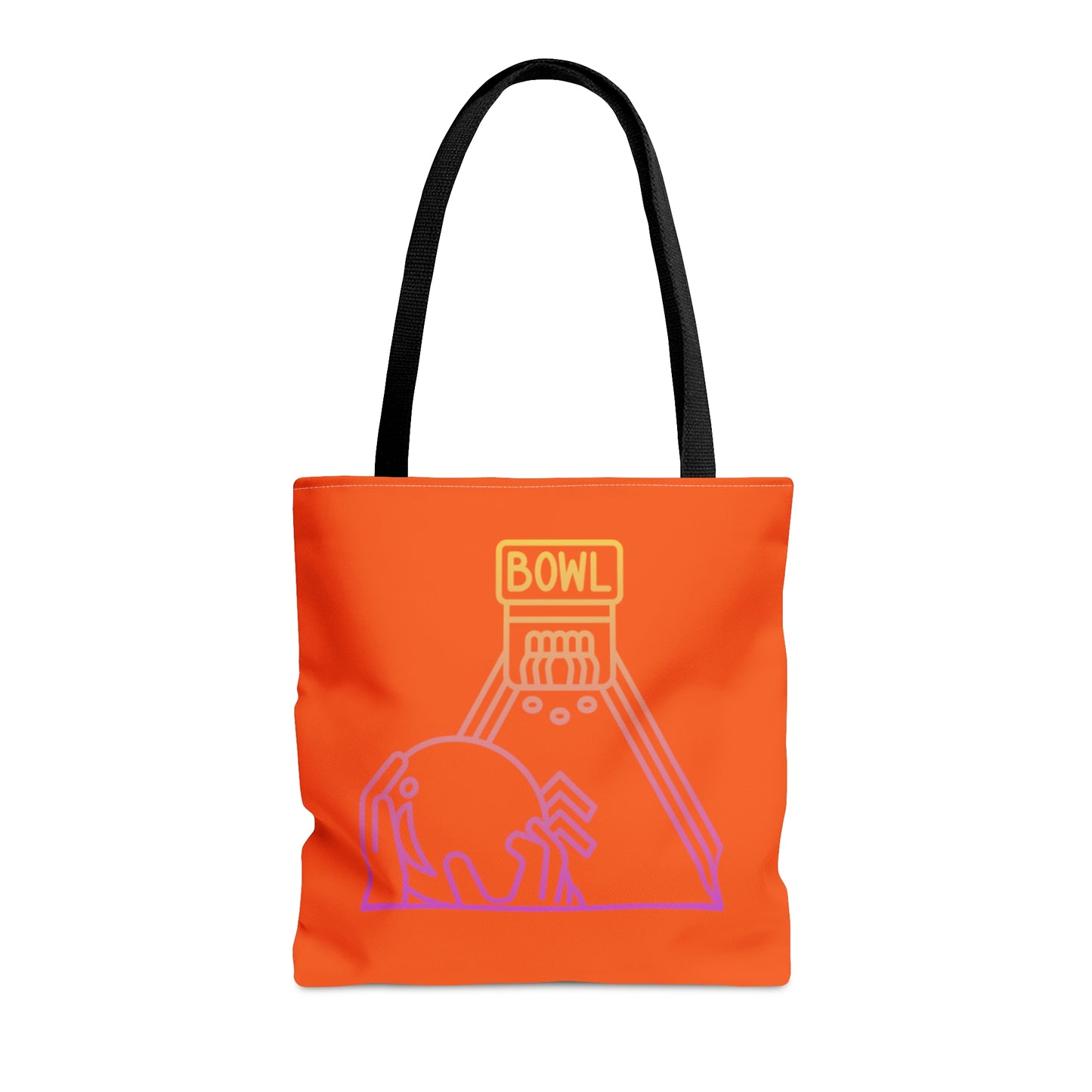 Tote Bag: Bowling Orange