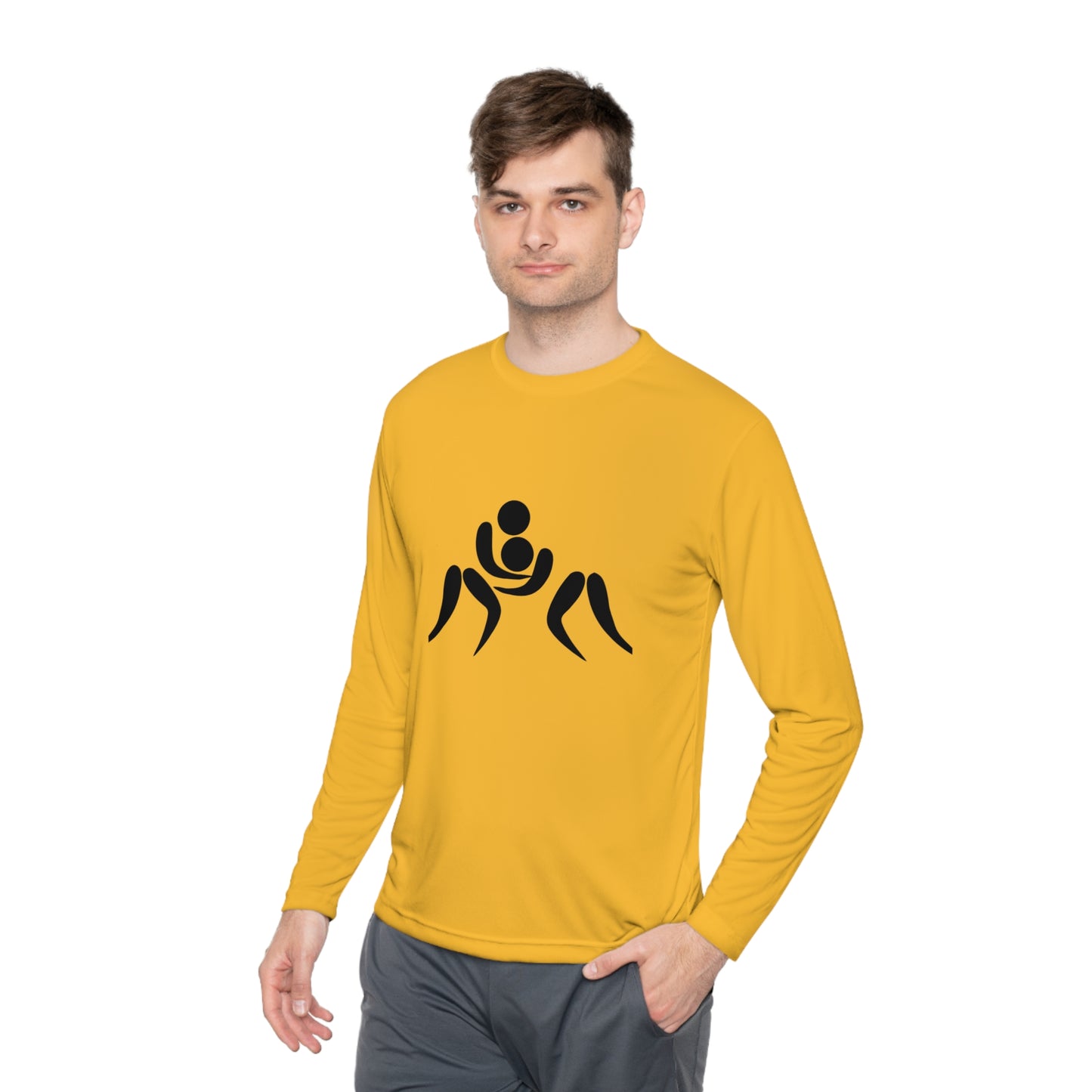 Lightweight Long Sleeve Tee: Wrestling #1