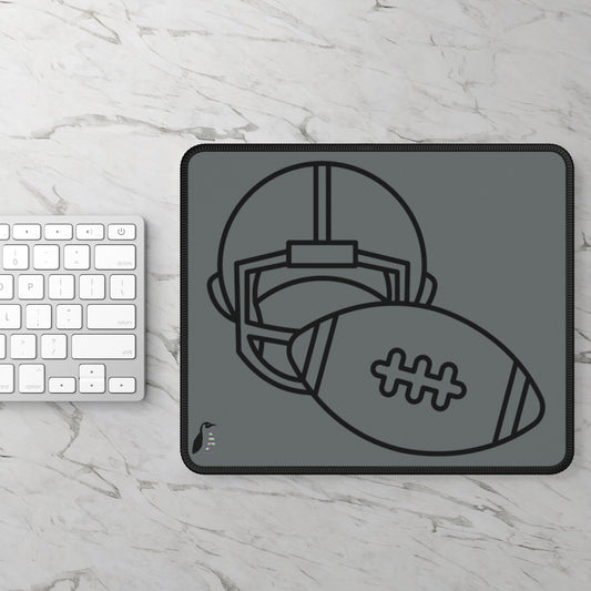 Gaming Mouse Pad: Football Dark Grey