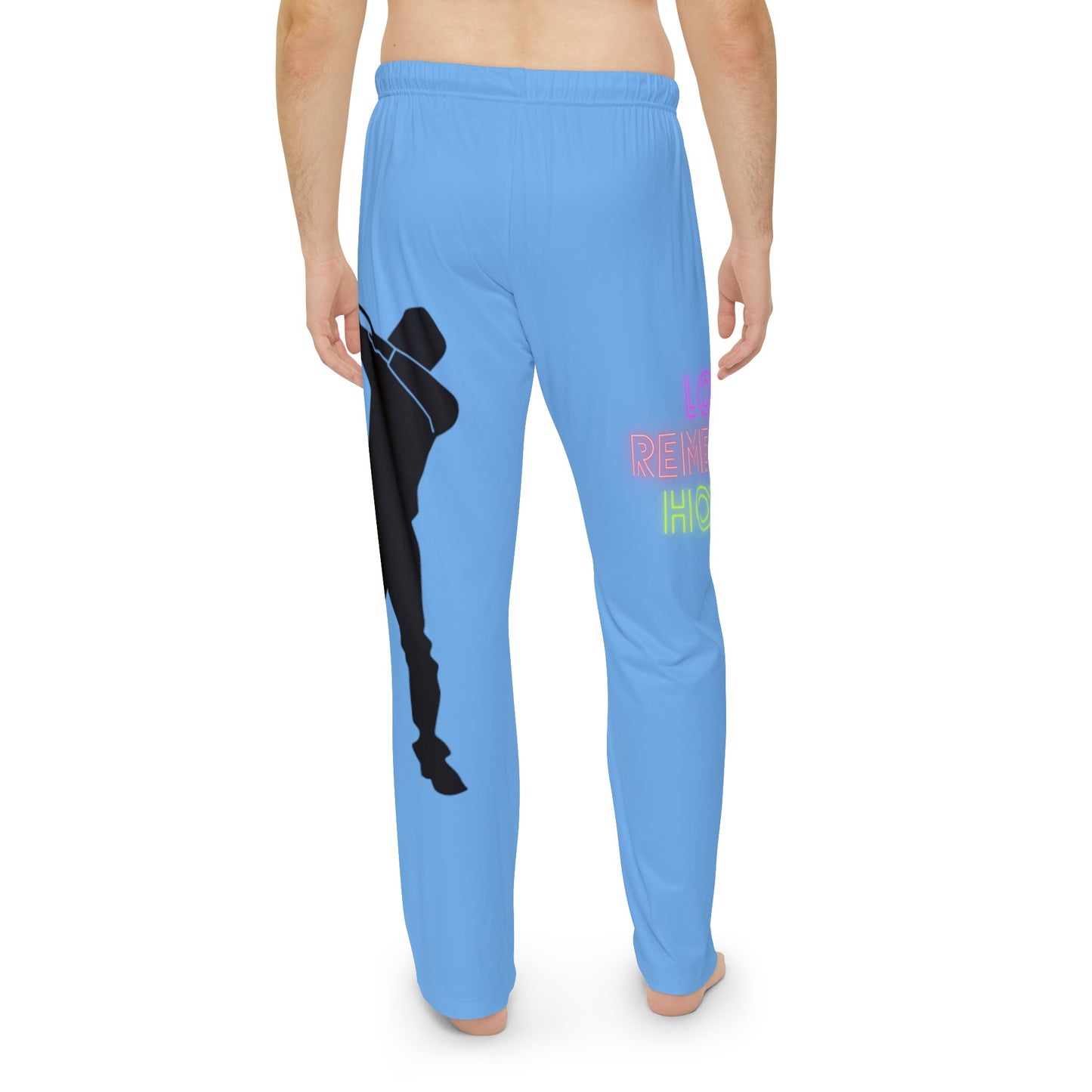 Men's Pajama Pants: Dance Lite Blue