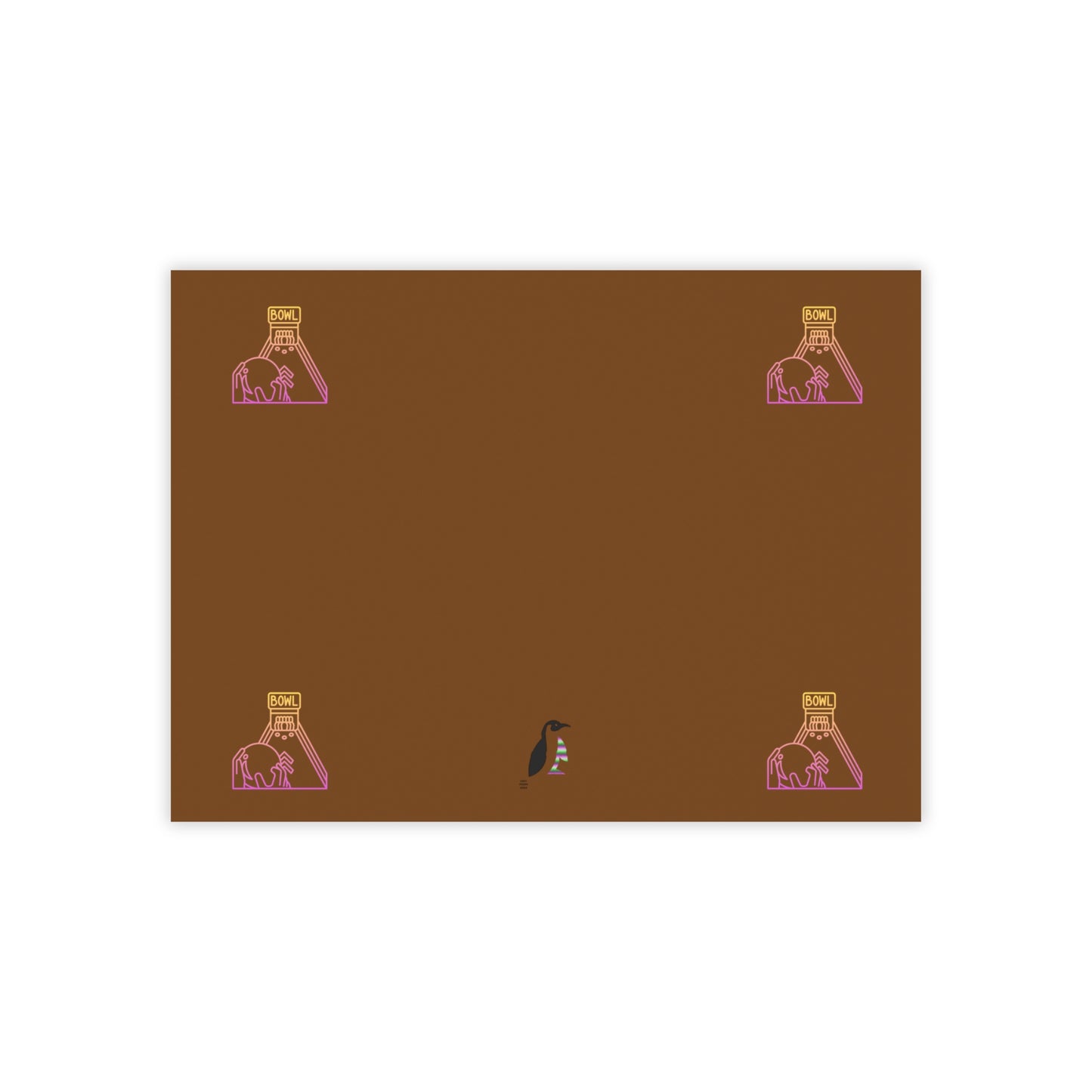 Post-it® Note Pads: Bowling Brown