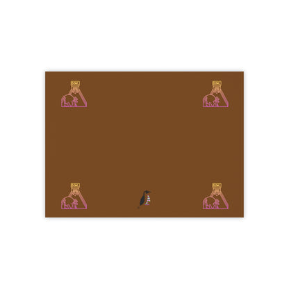 Post-it® Note Pads: Bowling Brown