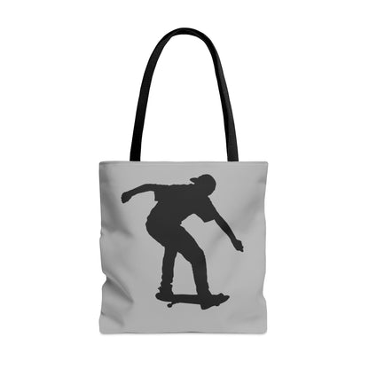 Tote Bag: Skateboarding Lite Grey