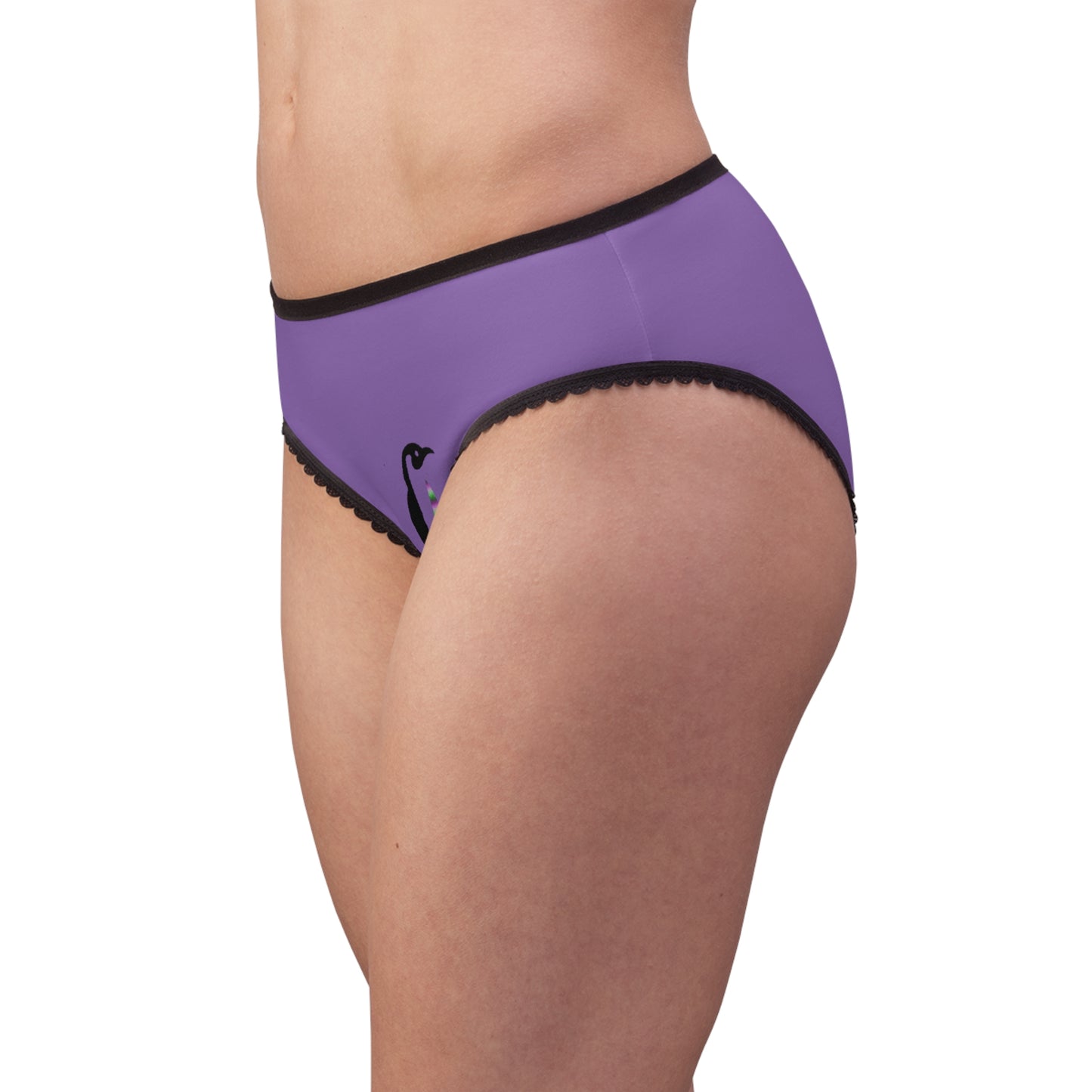 Women's Briefs: Skateboarding Lite Purple