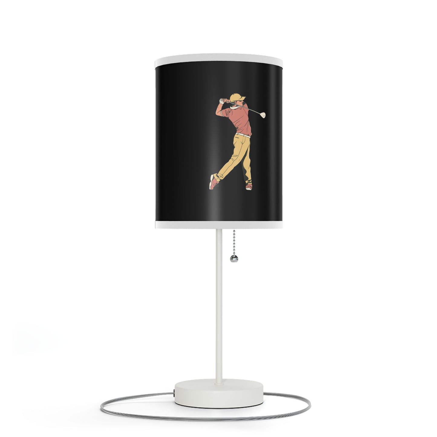 Lamp on a Stand, US|CA plug: Golf Black