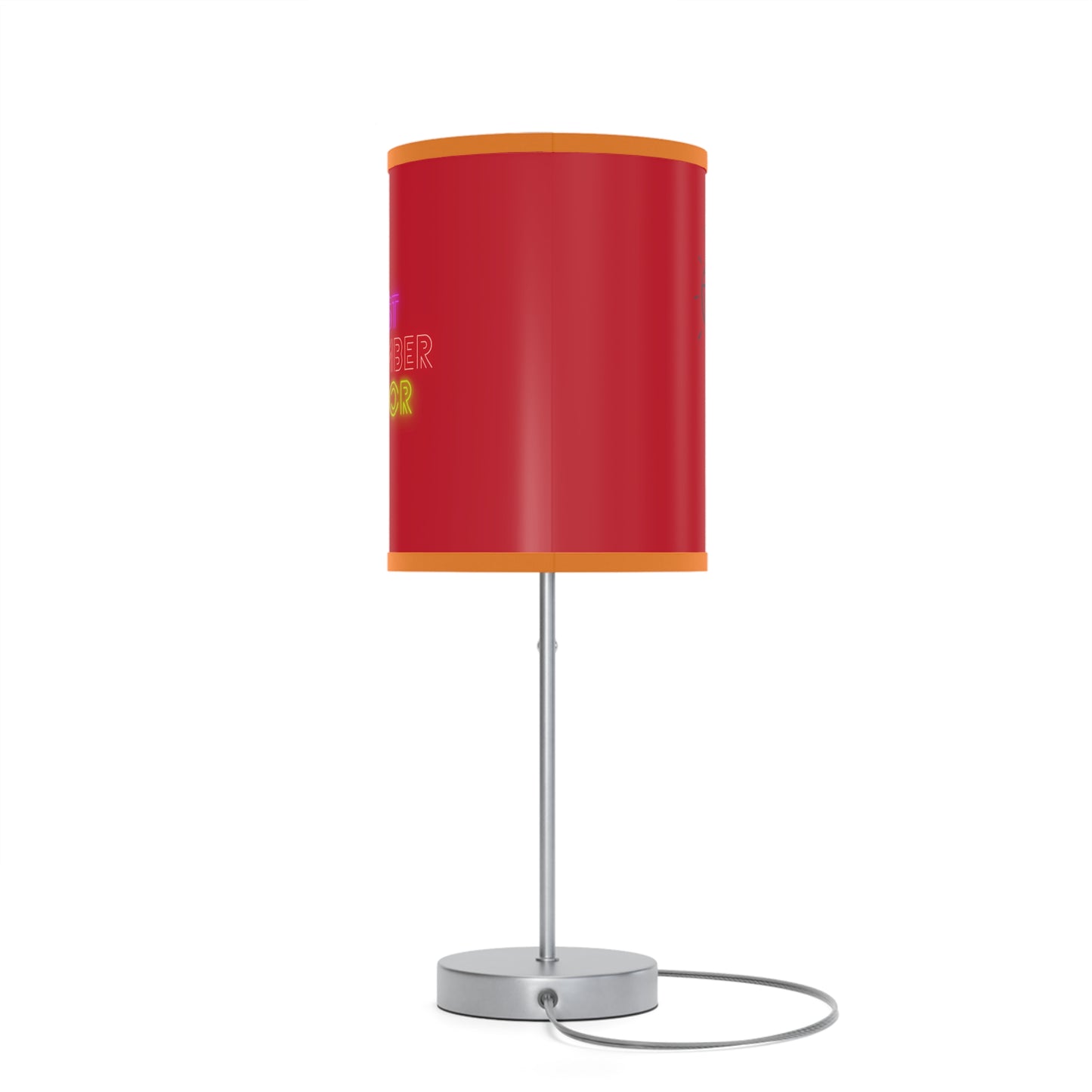 Lamp on a Stand, US|CA plug: Volleyball Dark Red