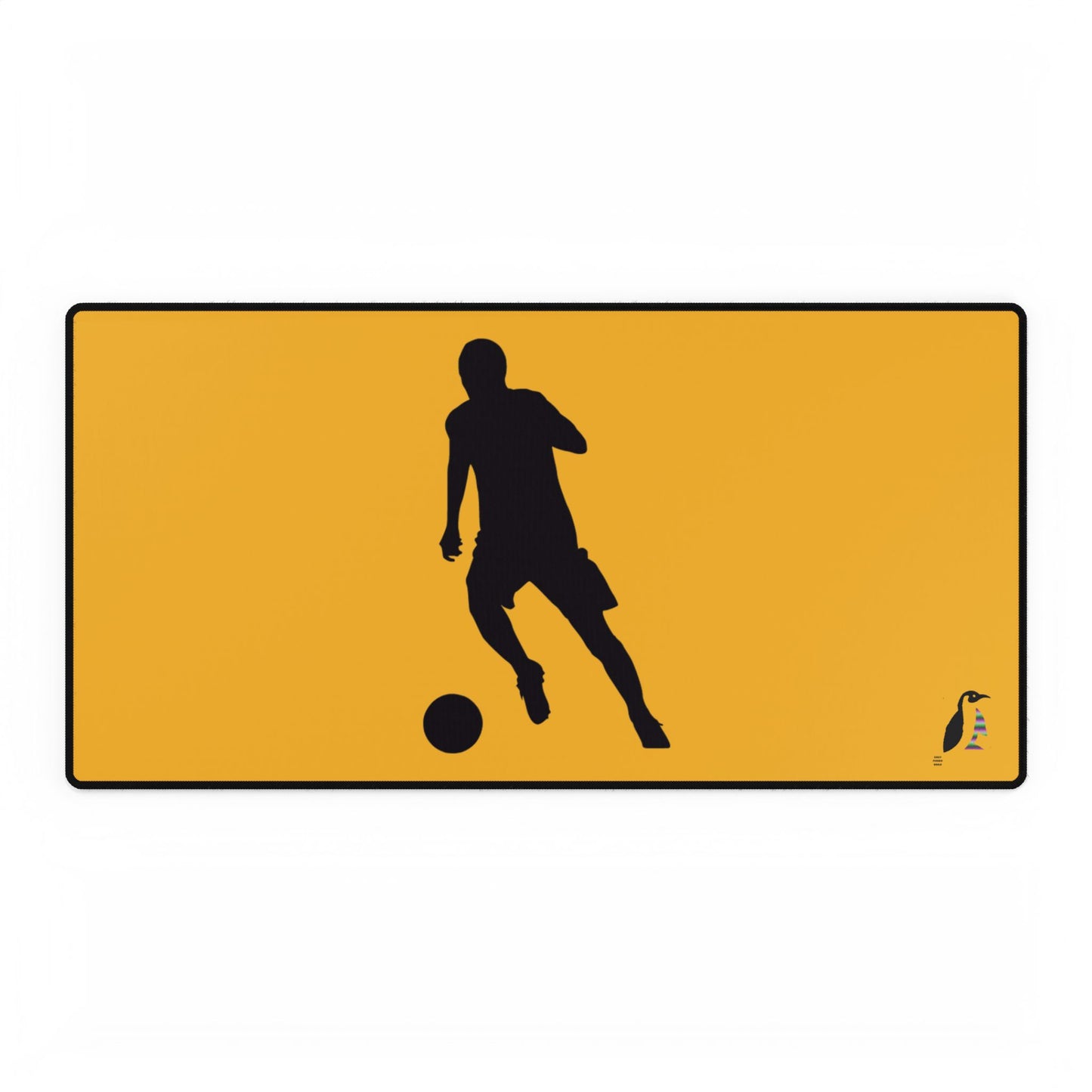 Desk Mats: Soccer Yellow