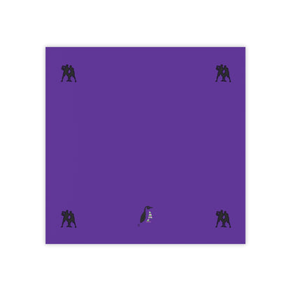 Post-it® Note Pads: Basketball Purple