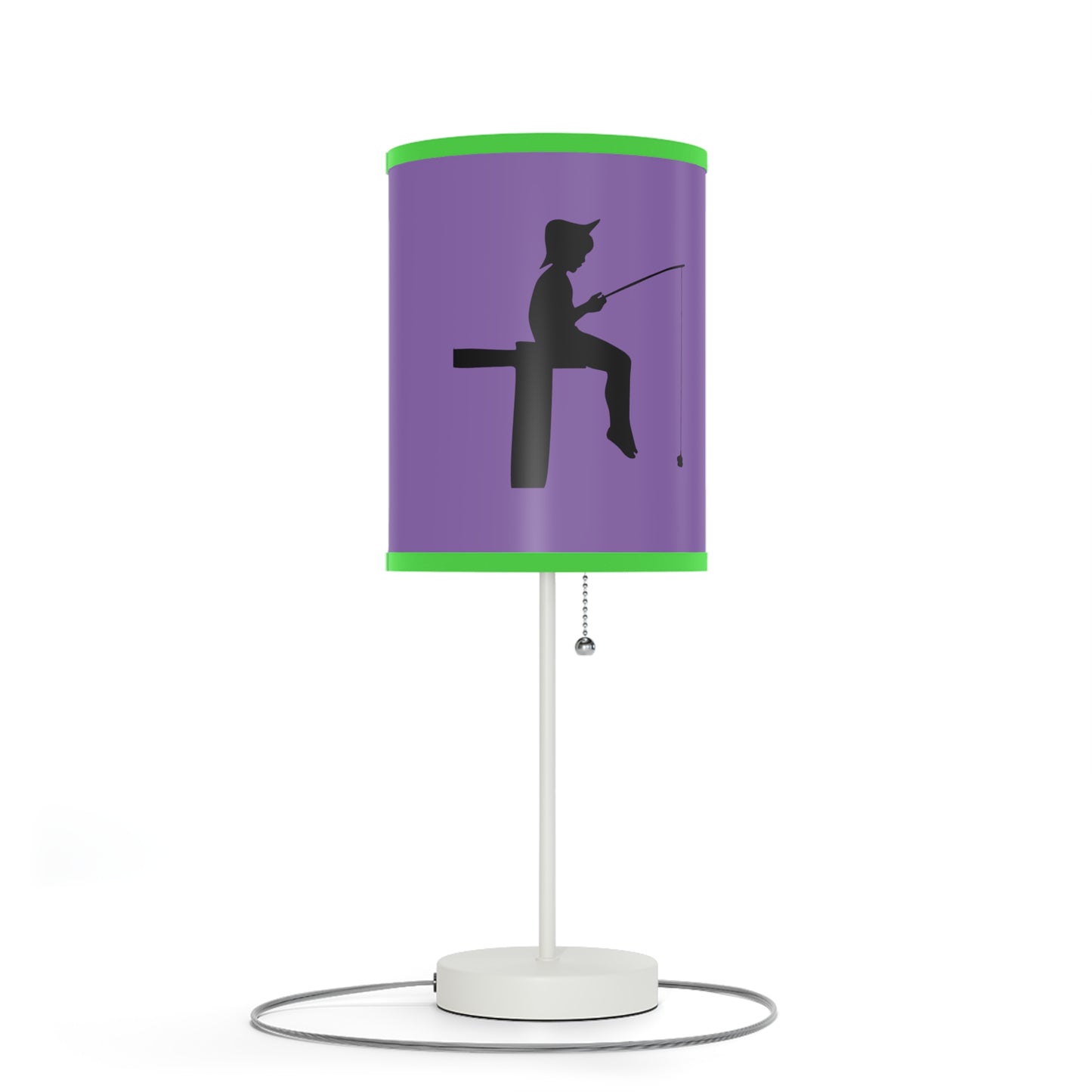 Lamp on a Stand, US|CA plug: Fishing Lite Purple