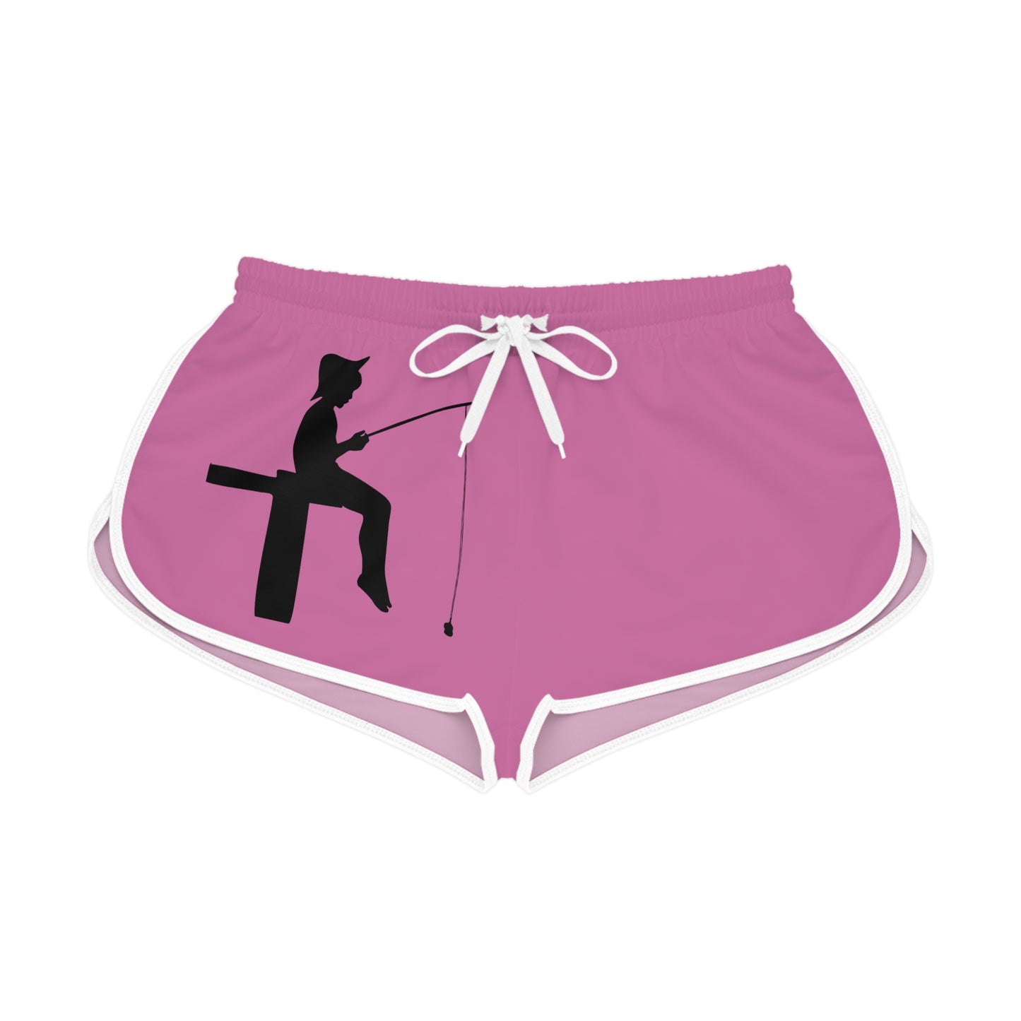 Women's Relaxed Shorts: Fishing Lite Pink