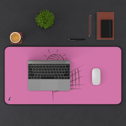 Desk Mat: Volleyball Lite Pink