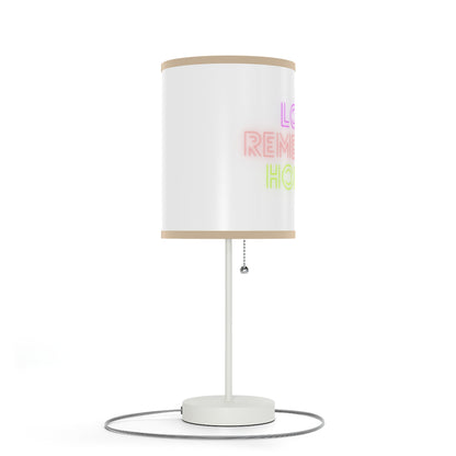 Lamp on a Stand, US|CA plug: Lost Remember Honor White 