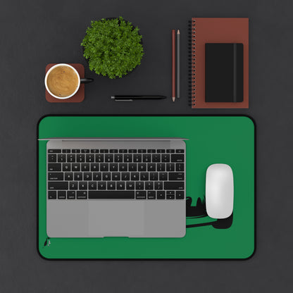 Desk Mat: Racing Dark Green