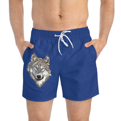 Swim Trunks: Wolves Dark Blue