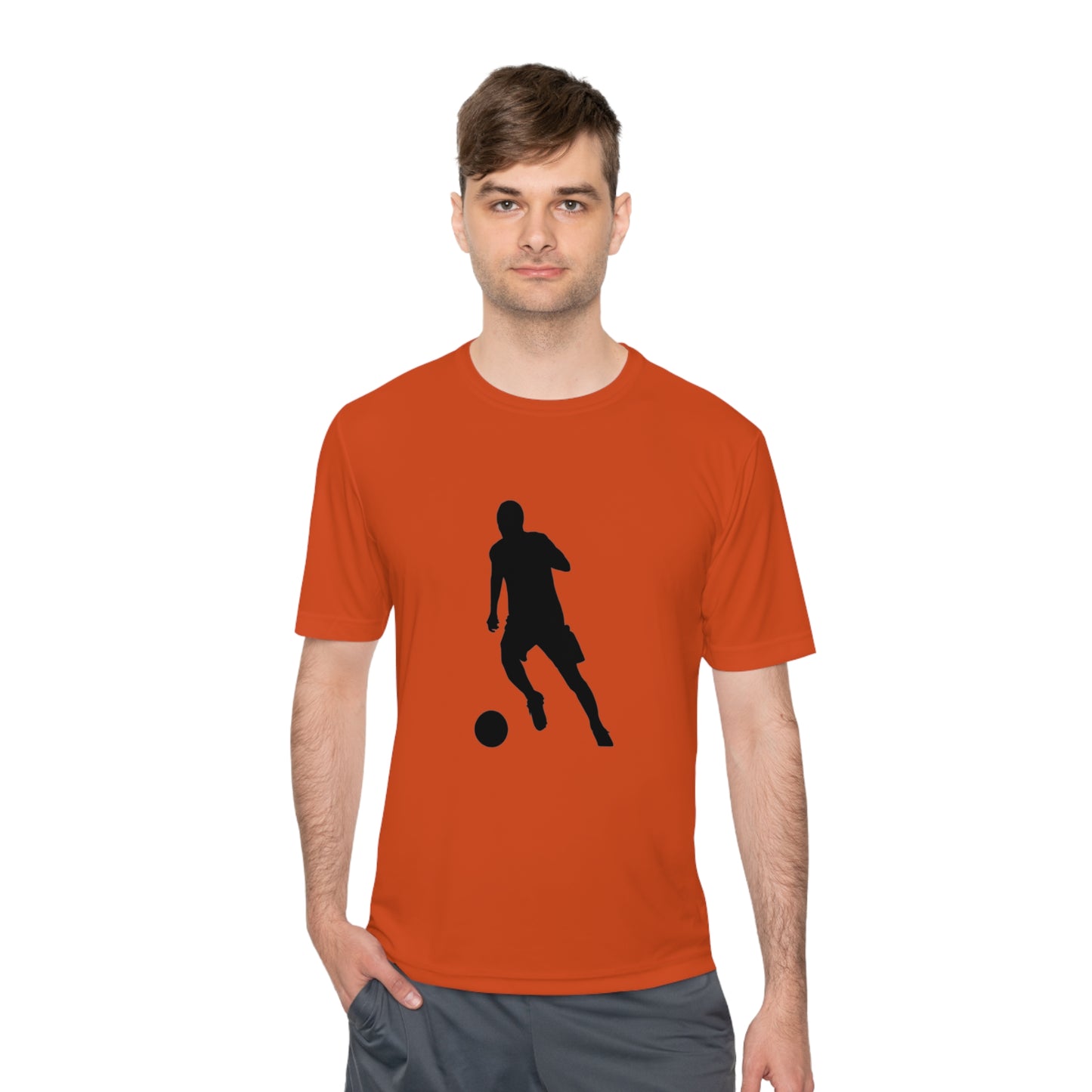 Moisture Wicking Tee: Soccer #1