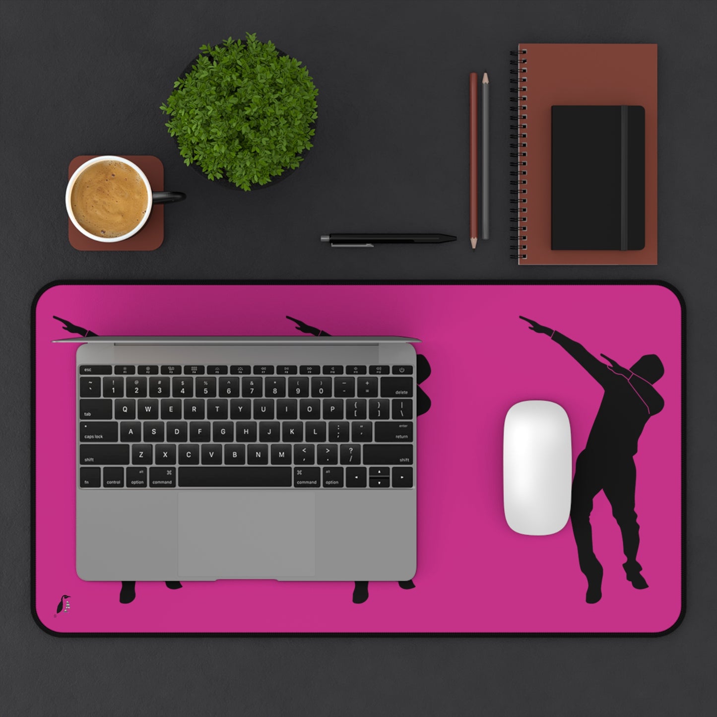 Desk Mat: Dance Pink