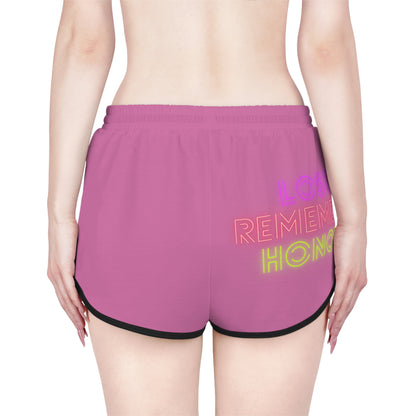 Women's Relaxed Shorts: LGBTQ Pride Lite Pink