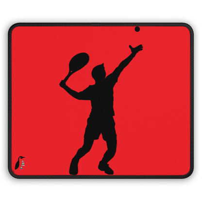 Gaming Mouse Pad: Tennis Red